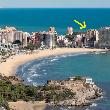 Apartamento en primerísima línea de playa con espectaculares vistas Netflix, Prime y Disney Oropesa del Mar Exterior foto